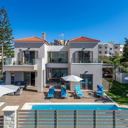 Superior Villa Marina Mare Sauna Hammam Nea Kydonia  Экстерьер фото