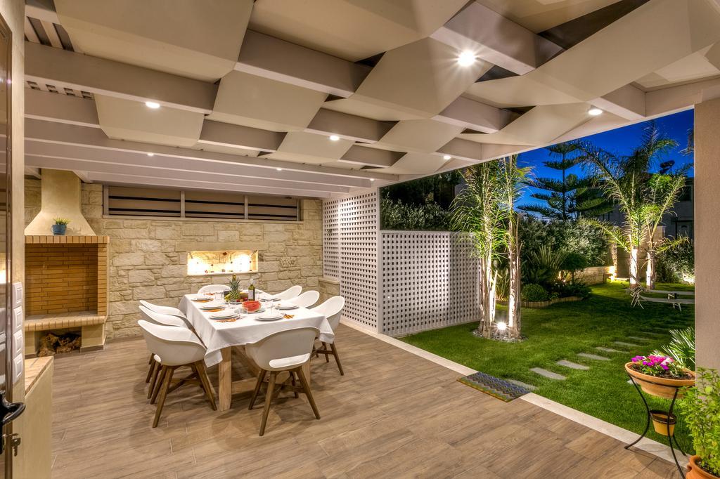 Superior Villa Marina Mare Sauna Hammam Nea Kydonia  Экстерьер фото