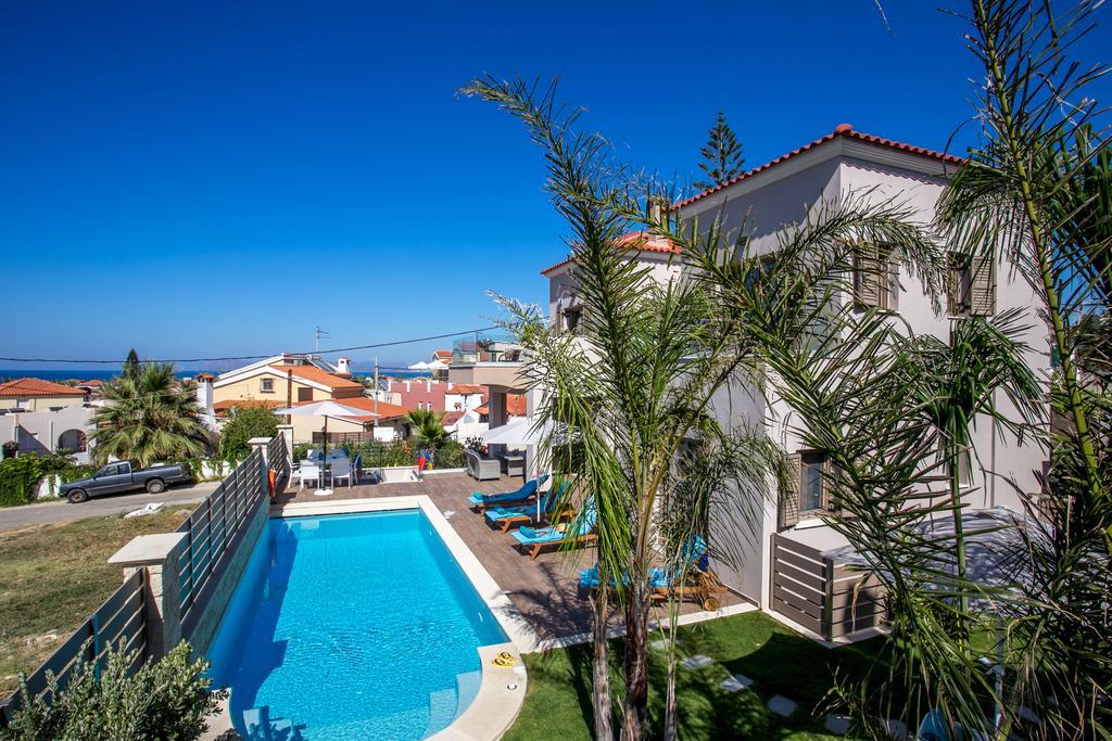Superior Villa Marina Mare Sauna Hammam Nea Kydonia  Экстерьер фото
