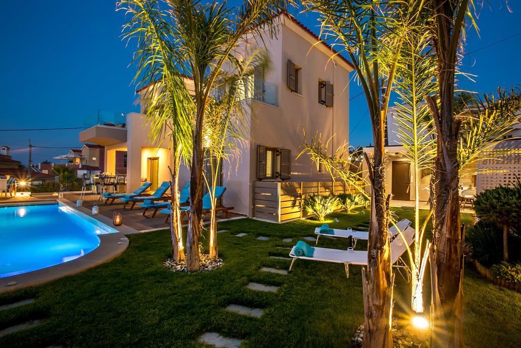 Superior Villa Marina Mare Sauna Hammam Nea Kydonia  Экстерьер фото