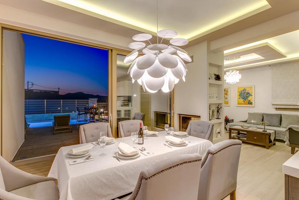 Superior Villa Marina Mare Sauna Hammam Nea Kydonia  Экстерьер фото