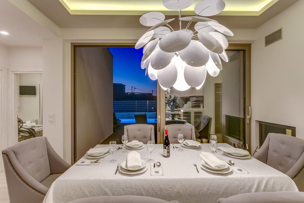 Superior Villa Marina Mare Sauna Hammam Nea Kydonia  Экстерьер фото